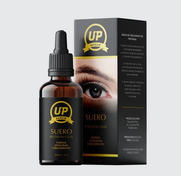 SERUM UP – CRECIMIENTO NATURAL PARA PESTAÑAS Y CEJAS