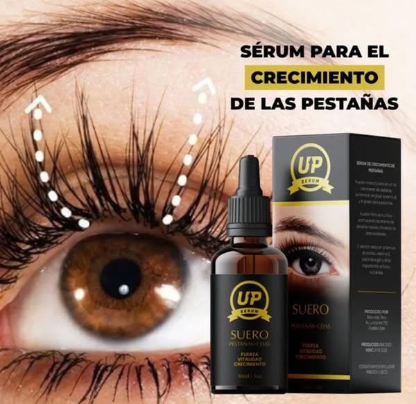 SERUM UP – CRECIMIENTO NATURAL PARA PESTAÑAS Y CEJAS